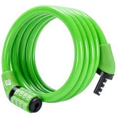 Etronic ® Security Lock M4 Self Coiling Cable Lock 4-Feet x 5-16-Inch