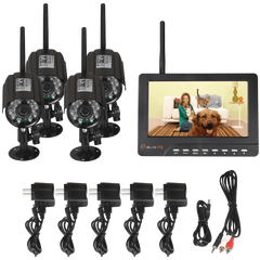 Magicfly Digital Wireless DVR Security System with New Vision-upgrade Durable Model