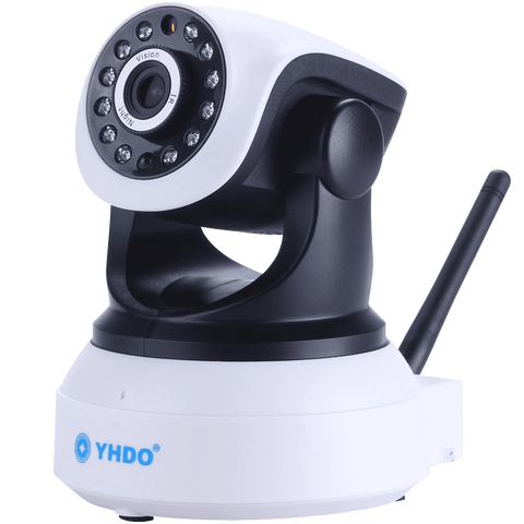 Security Camera YHDO Support Mobile View Motion Detecting Alert Wifi Connect HD 1280 X 720 Clear Image Quality Security Camera with Night Vision